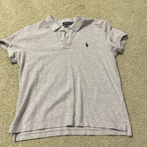 Kids L Gray Polo